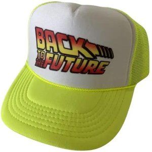 Retro 80s Classic Cult Film Fans Vintage Back To The Future Trucker Hat snapback